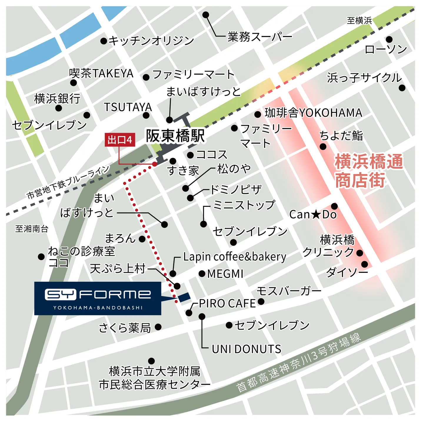 物件周辺の地図