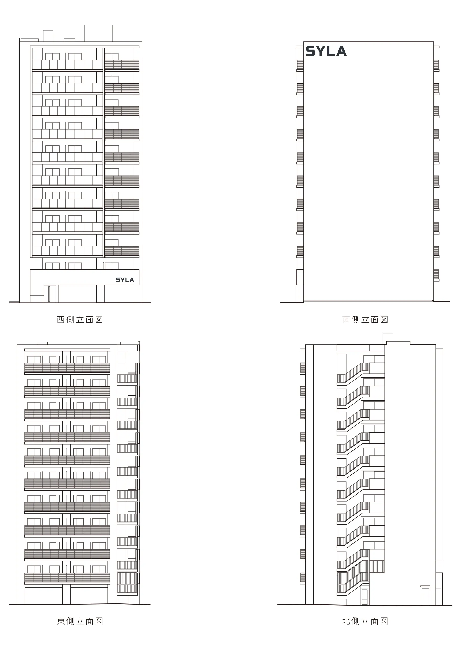 立面図